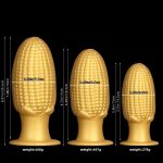 Corn Huge Butt Plug - Silicone