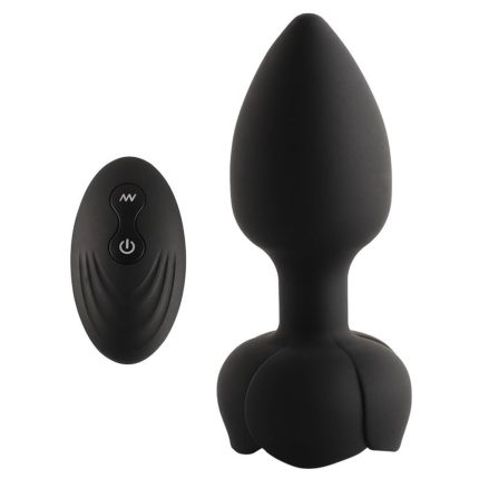 Rose Anal Plug with LED Light