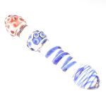 Frost Double Head Glass Anal Plug - Image 7