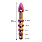 Double Ended Glass Anal Beads - Image 5