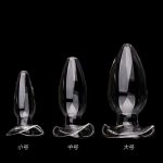 Glass Crystal Hollow Anal Trainer Butt Plug - Image 7