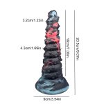 Alien Silicone Multicolor Anal Plug - Image 3