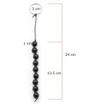 Nine Plastic Ball Anal Beads - Image 2