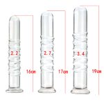 Transparent Thread Design Butt Plug - Image 3