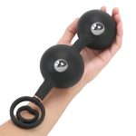 Double Rolling Ball Inflatable Anal Plug - Image 2
