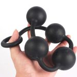Four Balls Silicone Anal Beads - Image 6