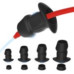 Silicone Hollow Anal Plug With Stopper - Image 6