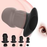 Silicone Hollow Anal Plug With Stopper - Image 7
