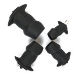 Silicone Hollow Anal Plug With Stopper - Image 5