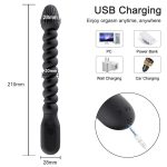 Bendable Anal Beads Spiral - Image 4