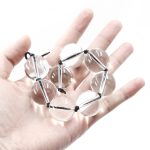 Crystal Glass Anal Beads - 8 Balls - Image 6