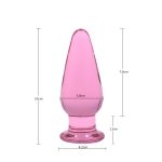Pink Lady Glass Butt Plug - Image 5