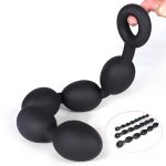 Ultra Soft Liquid Silicone Anal Beads - Image 6