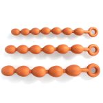 Ultra Soft Liquid Silicone Anal Beads - Image 3