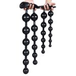 Overlength Liquid Silicone Round Beads Anal Plug - Image 9