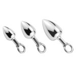 Pull Ring Metal Butt Plug - Image 2