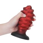 Spiral Silicone Dildo Anal Plug