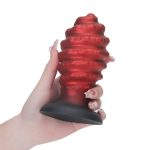 Spiral Silicone Dildo Anal Plug - Image 5