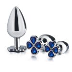 Clover Diamond Metal Butt Plug - Image 6