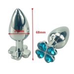 Clover Diamond Metal Butt Plug - Image 4