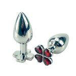 Clover Diamond Metal Butt Plug - Image 5
