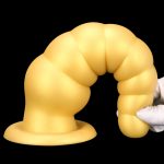 Unicorn Twisted Golden Butt Plug - Image 2