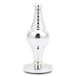 Cusp Head Butt Plug With Spiral Diamond - Image 3