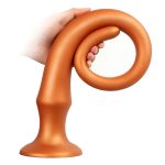 Long Tail Silicone Butt Plug With Scale - Image 6