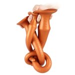 Long Tail Silicone Butt Plug With Scale - Image 7