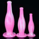 Bottle Soft Silicone Butt Plug - Colorful - Image 7