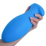 Dragon Egg Soft Silicone Butt Plug - Blue Color - Image 8
