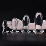 Dragon Egg Transparent PVC Butt Plug - Image 5