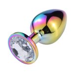 Colorful Stainless Steel Jewelry Butt Plug - Image 2
