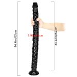 Scale Pattern 62 cm/24.4 inch PVC Dildo - Image 3