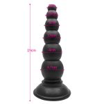 PVC 19 CM/7.5 INCH Anal Beads - Image 4