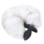 Swing and Vibrating Butt Plug with Fox Tail - Image 2
