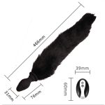 Vibration Fox Tail Butt Plug - Image 2