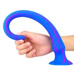 Long Tail Multi Color Butt Plug - Image 3