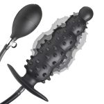 Ribbed Inflatable Anal Plug - Image 6