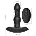 Comaberenices Thrusting and Vibrating Anal Plug - Image 4