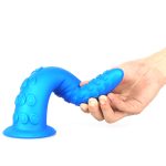 Octopus Silicone Butt Plug - Colorful - Image 10