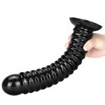 Big Worm Anal Beads - 12.8 inch - Image 4