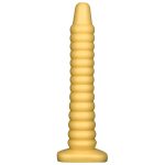 Golden Big Worm Anal Beads - Image 8