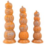 Halloween Pumpkin Stack Anal Beads - Image 6