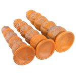 Halloween Pumpkin Stack Anal Beads - Image 8