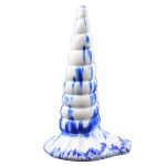 Blue And White 01 Butt Plug - Image 6