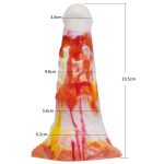 Graffiti Multicolor Butt Plug - 18