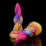 Luminous Silicone Butt Plug -Tentacle - Image 3