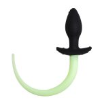 Dog Tail Silicone Butt Plug - Luminous - Image 8