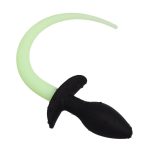 Dog Tail Silicone Butt Plug - Luminous - Image 9